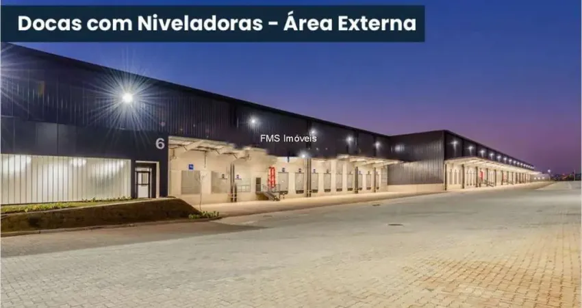 Aluguel de galpão comercial de 14.236m² com 244 vagas em maria imaculada, embu das artes-sp