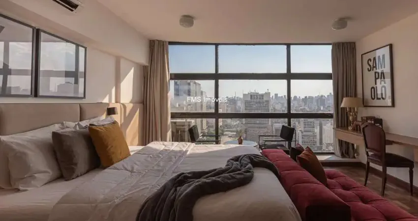 Apartamento à venda no Centro de SP: 1 quarto, 1 sala, 1 banheiro, 37m² de área. Venha conferir!