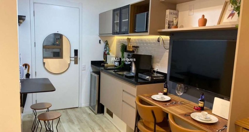 Apartamento para locação no bairro Paraíso em São Paulo-SP: 1 quarto, 1 sala, 1 banheiro, 21m² de área. Venha conferir!