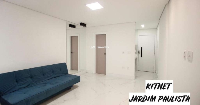 Apartamento à venda no Jardim Paulista, São Paulo-SP: 1 quarto, 1 sala, 1 banheiro e 30,00 m² de área.