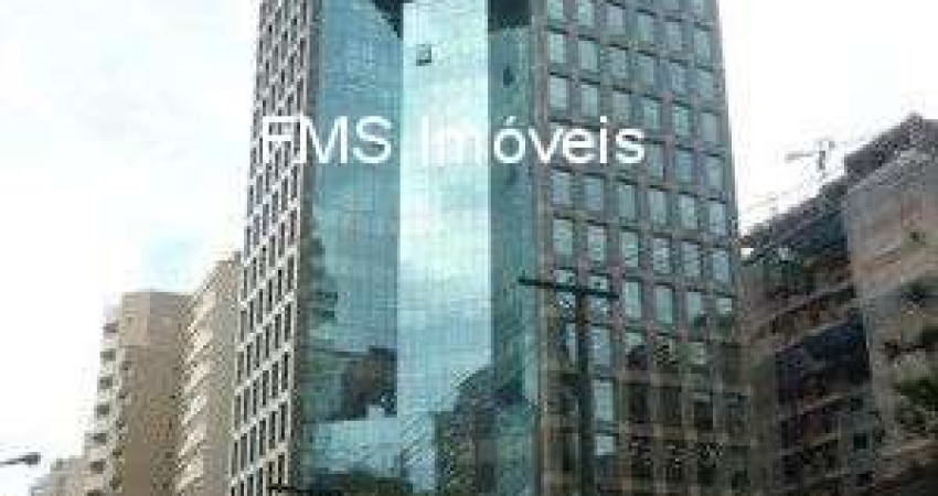 Conjunto comercial com 221m² na Bela Vista para locação.