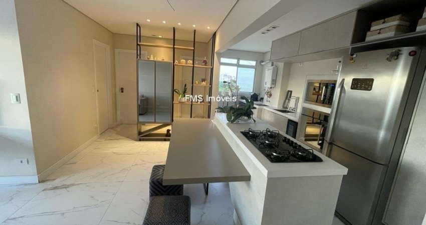 Apartamento à venda em São Paulo-SP, 2 quartos, 1 suíte, 1 sala, 2 banheiros, 1 vaga, 63m² no Campo Belo!
