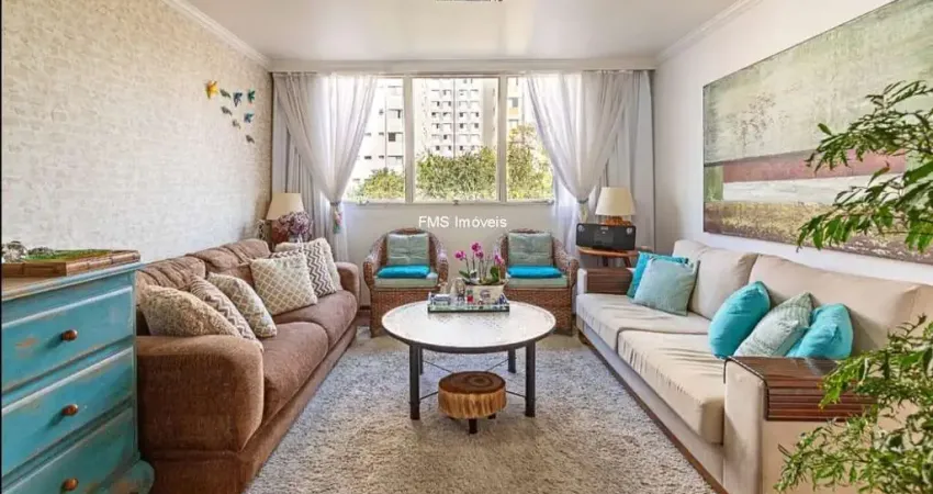 Apartamento de 3 Quartos em Pinheiros, São Paulo-SP! 119m², 1 suíte, 2 banheiros, vaga de garagem.