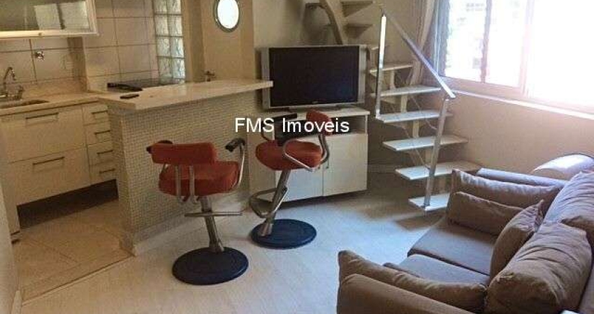 APARTAMENTO DUPLEX 45m² - 1 DORMITORIO- 1 VAGA - VILA NOVA CONCEIÇÃO