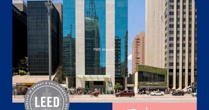 Avenida Paulista Laje comercial 898 m² entre Avenida Brigadeiro Luís Antônio e Rua Maria Figueiredo Estação Metro a 50 metros