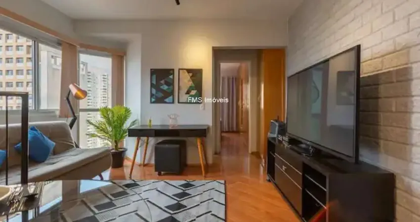 Apartamento à venda na bela vista, São Paulo-SP: 1 quarto, 1 banheiro, 1 vaga de garagem, 42m² de área!