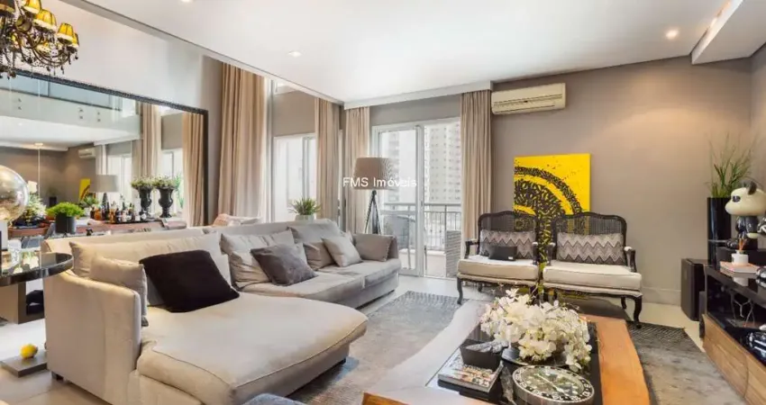 Apartamento Duplex á venda em Moema com 2 Suítes, 2 Vagas, 163m²