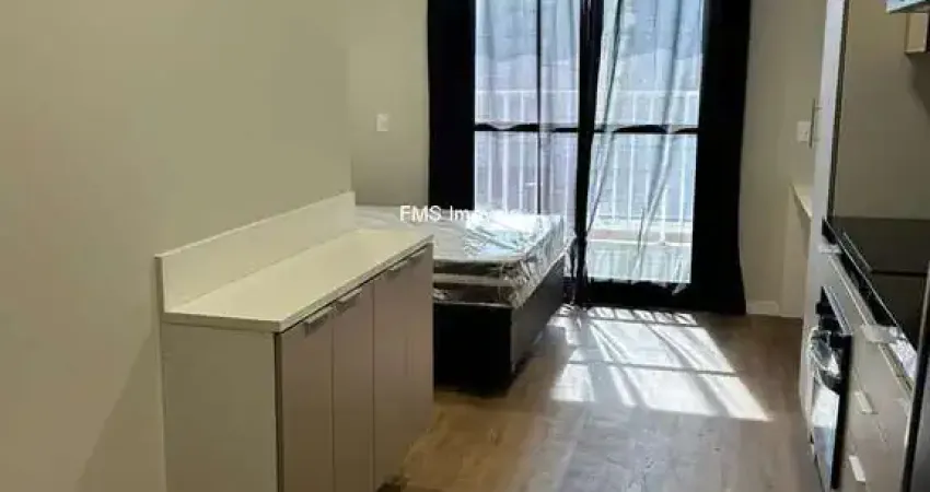 Apartamento à venda ou locação em Santo Amaro, com 1 quarto, 1 banheiro, 27m² de área.