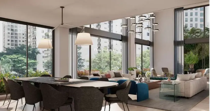 Apartamento de alto padrão à venda no Itaim Bibi de 181,57m².