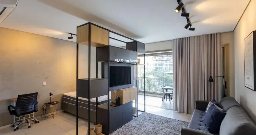 Apartamento à venda no itaim bibi, são paulo-sp: 1 quarto, 1 sala, 1 banheiro, 1 vaga de garagem, 48m² de área. adquira já!