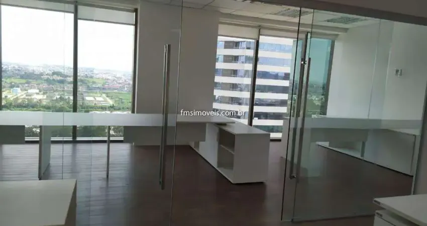 Sala comercial de alto padrão em alphaville, barueri-sp: 4 salas, 4 banheiros, 40 vagas de garagem, 1.300m² de área!