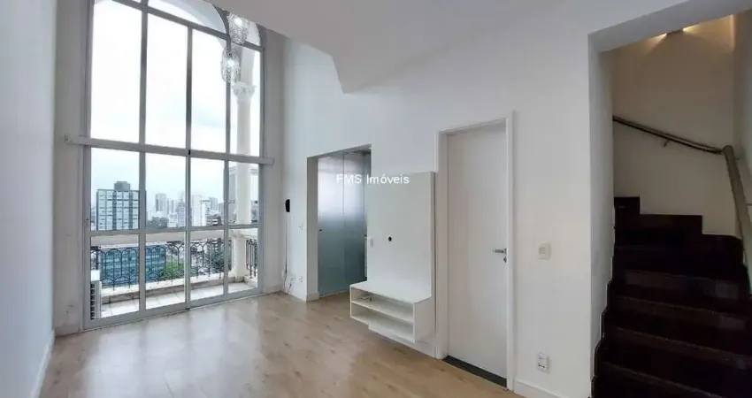 Apartamento para locação no campo belo com 1 quarto, 1 suíte, e vaga de garagem