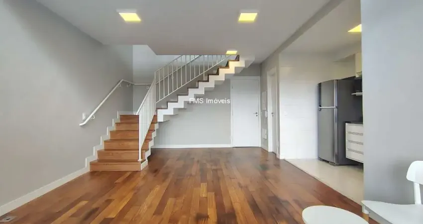 Apartamento duplex 90,64m² - 1 dormitorio - 2 vagas - chacara santo antonio