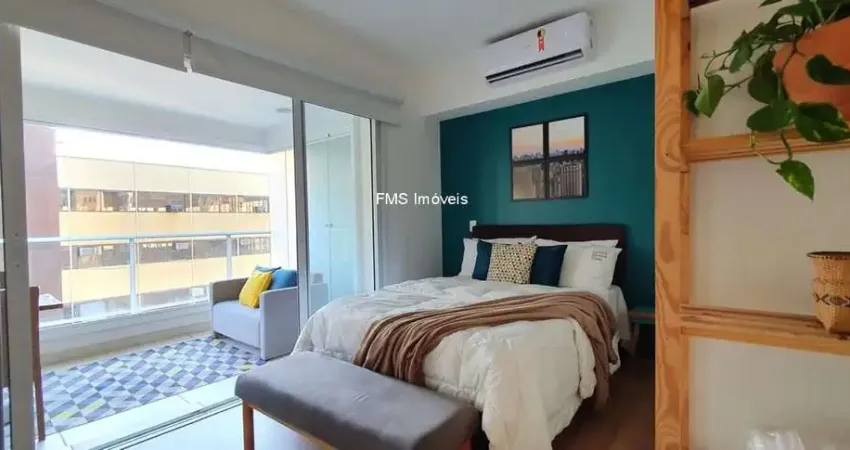 Apartamento à venda ou locação na consolação - são paulo-sp: 1 quarto, 1 sala, 1 banheiro, 1 vaga, 35m². venha conferir!