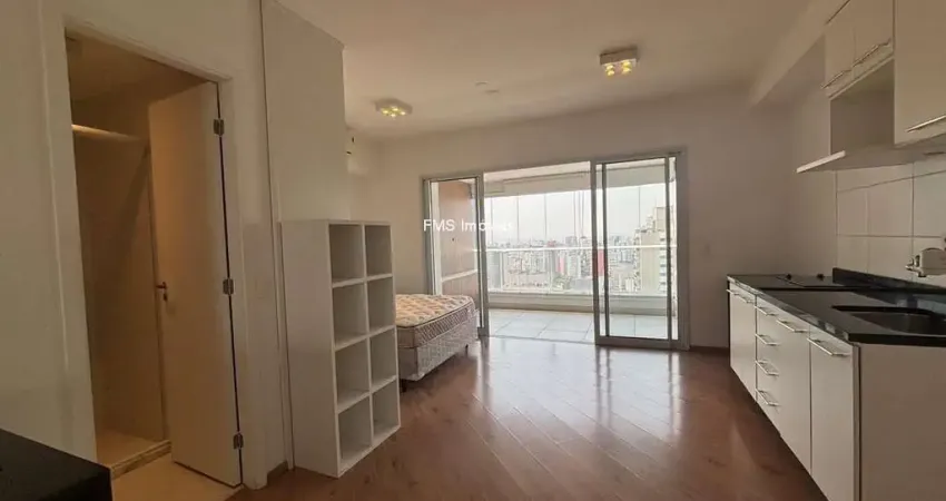 Apartamento para locação na consolação, são paulo-sp: 1 quarto, 1 sala, 1 banheiro, 1 vaga de garagem. 35,00 m² de área.