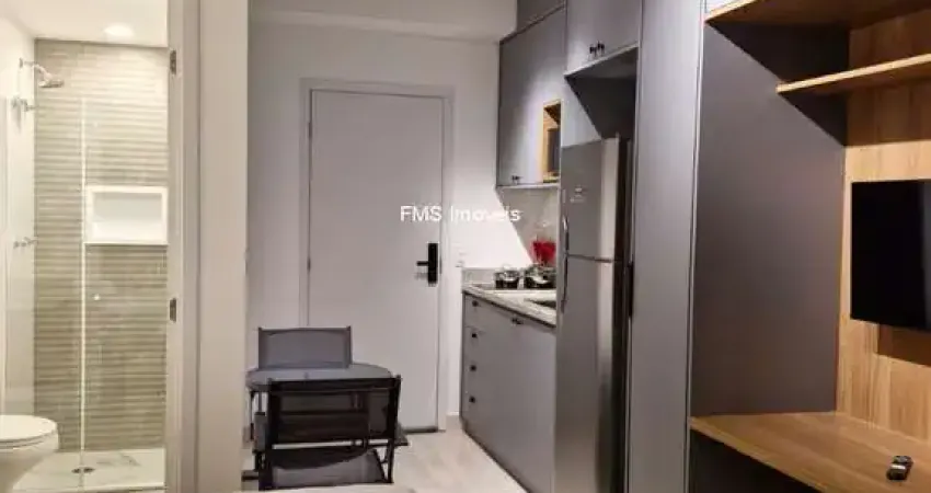 Apartamento de luxo para locação em São Paulo-SP, Chácara Klabin: 1 quarto, 1 suite, 1 sala, 1 banheiro, 23m².