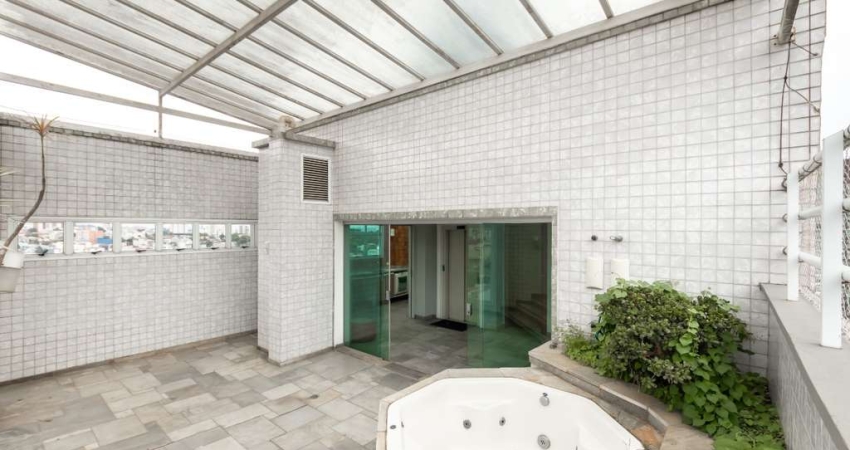 Cobertura para venda com 4 quartos, sendo 3 suítes, 257m²