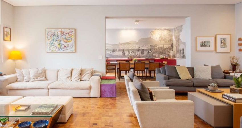 Apartamento tipo para venda em Higienópolis com 3 quartos, sendo 1 suíte, 340m²