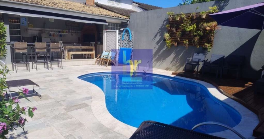 Sobrado para venda com 4 quartos, sendo 4 suítes, 395m²