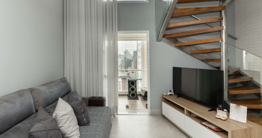 Cobertura para venda com 2 quartos, sendo 1 suíte, 125m²