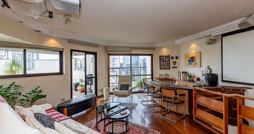 Cobertura para venda com 4 quartos, sendo 2 suítes, 278m²