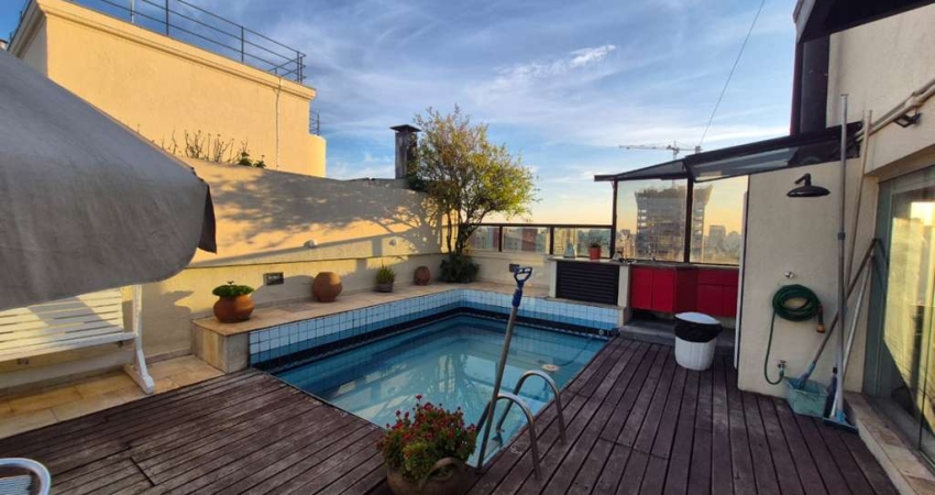 Cobertura para venda com 4 quartos, sendo 2 suítes, 220m²