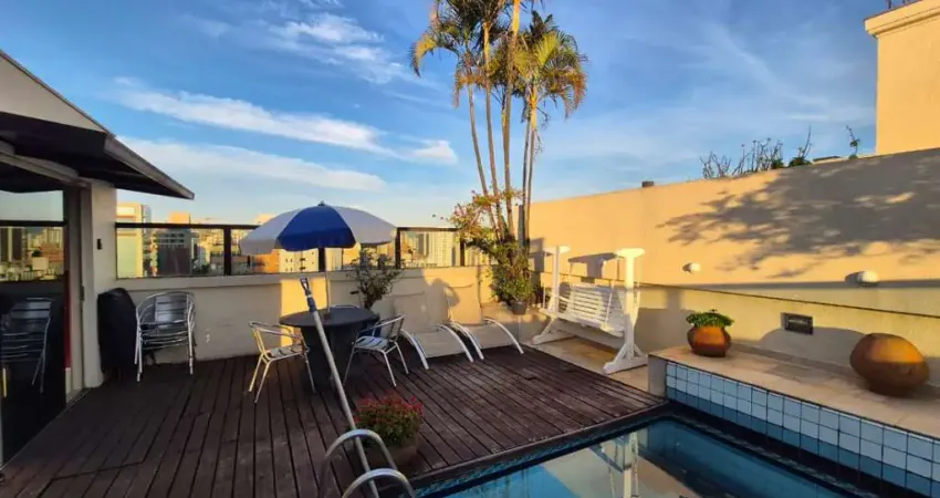 Cobertura para venda em vila clementino com 4 quartos, sendo 2 suítes, 220m²