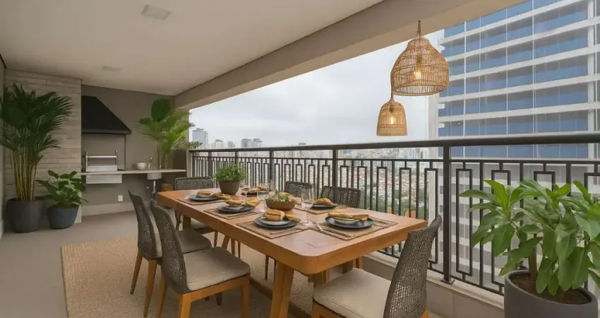 Apartamento tipo para venda em chácara klabin com 3 quartos, sendo 3 suítes, 123m²