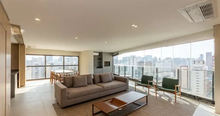 Apartamento tipo para locação em itaim bibi com 2 quartos, sendo 2 suítes, 152m²