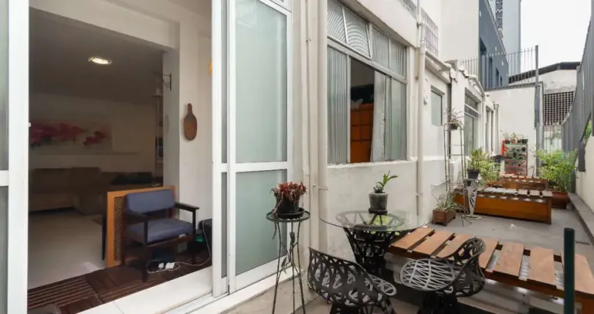 Apartamento garden para venda em pinheiros com 2 quartos , 119m²