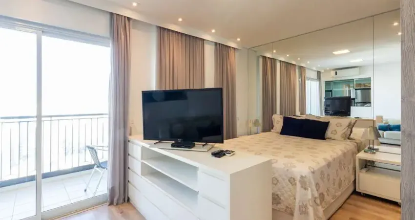 Apartamento tipo para venda e locação em vila nova conceição com 1 quarto, sendo 1 suíte, 48m²