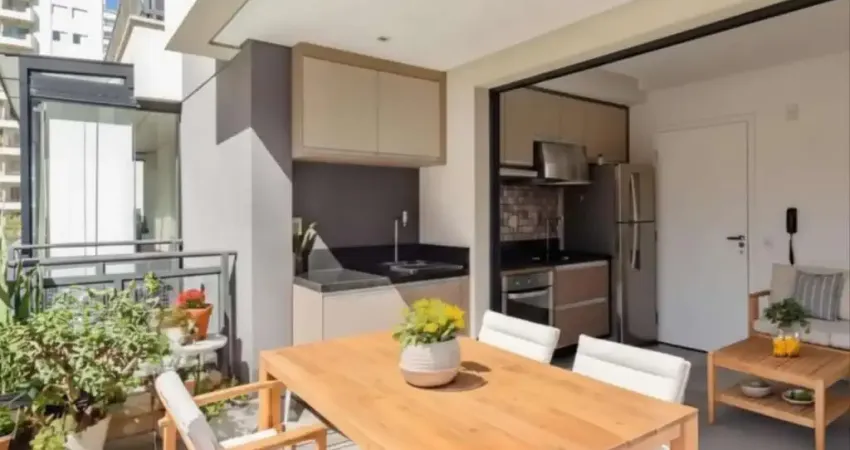 Apartamento para venda em pinheiros com 1 quarto, sendo 1 suíte , 41m²