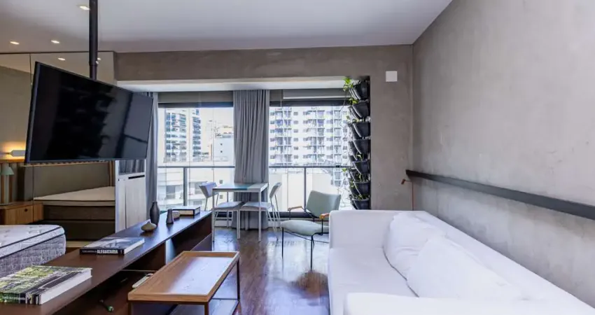 Apartamento para venda em Campo Belo com 1 quarto, sendo 1 suíte , 36m²