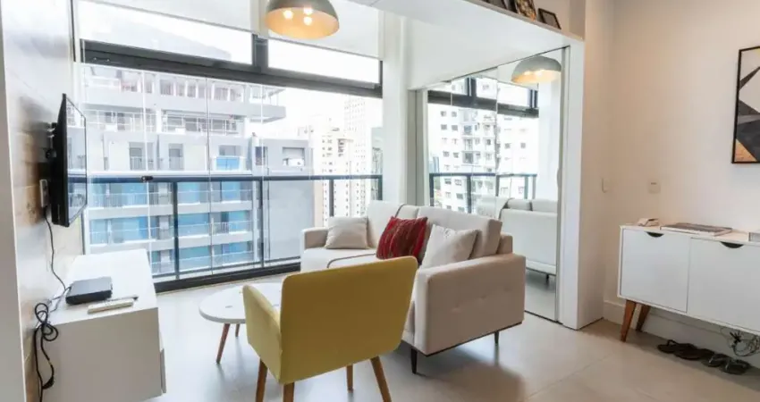 Apartamento para venda em Vila Olímpia com 1 quarto, sendo 1 suíte , 62m²