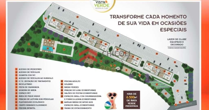 Apartamento com 2 quartos à venda na Ribeirão das Lages, 35, Pereiras, Vargem Grande Paulista