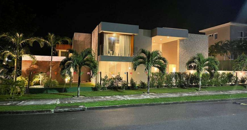 Casa em condomínio fechado com 4 quartos à venda na Rodovia BA-099 - Estrada do Côco, Abrantes, Camaçari
