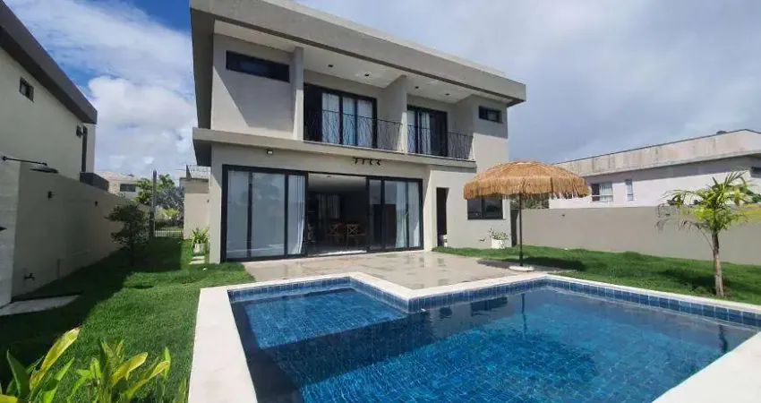 Casa em condomínio fechado com 4 quartos à venda no Alphaville (Abrantes), Camaçari 