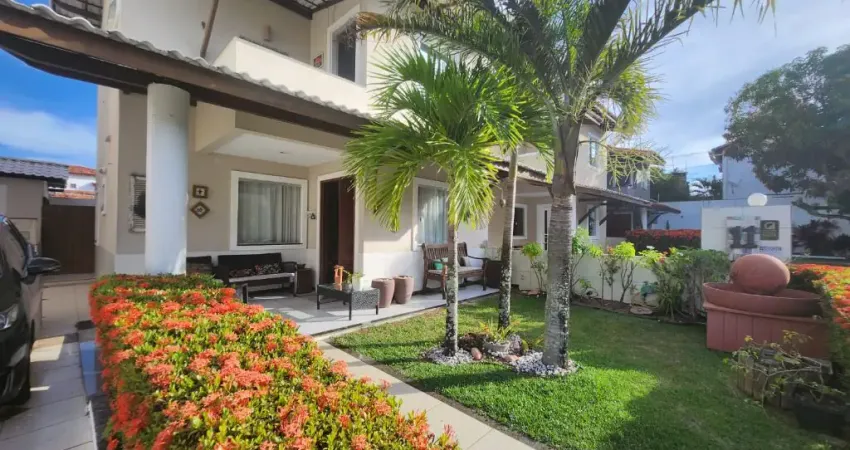 Casa em condomínio fechado com 4 quartos à venda na Avenida Luiz Tarquínio Pontes, 9, Bosque do Quiosque, Lauro de Freitas