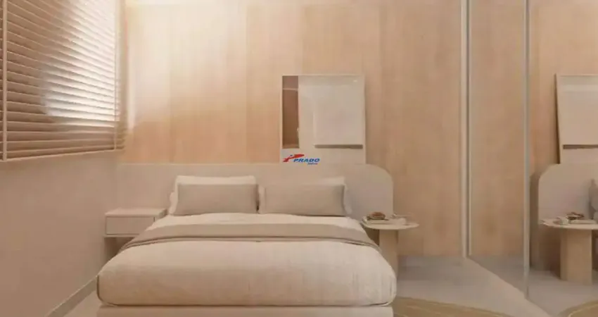 APARTAMENTO 2 QUARTOS, SUÍTE, LAZER, DUAS VAGAS, 59,28M²