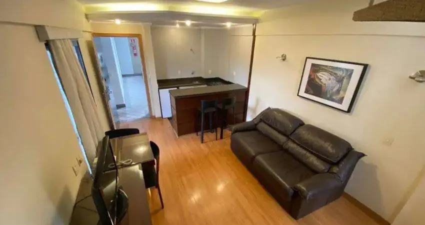 Flat com 1 quarto para alugar na Rua Professor Moraes, Funcionários, Belo Horizonte