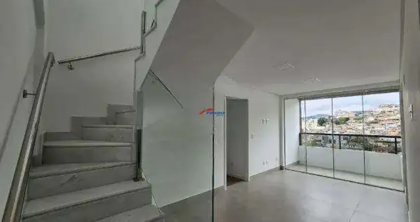 Cobertura duplex para locação, 3 quartos e 3 vagas.
