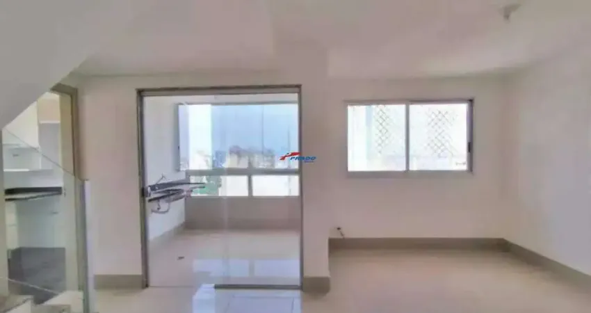 Apartamento de cobertura, 2 quartos, suíte, 3 vagas, p/locação