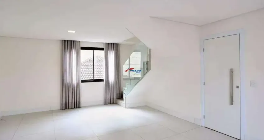 Cobertura com 3 quartos para alugar na Rua Eurita, Santa Tereza, Belo Horizonte