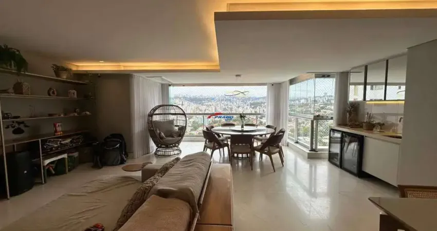 Apartamento com 4 quartos à venda na Rua Felipe dos Santos, Lourdes, Belo Horizonte