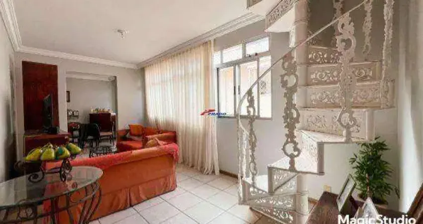 Cobertura com 4 quartos para alugar na Rua General Andrade Neves, Gutierrez, Belo Horizonte