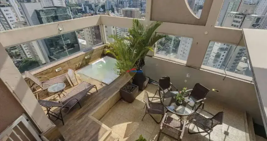 Cobertura com 4 quartos à venda na Rua Bernardo Guimarães, Funcionários, Belo Horizonte