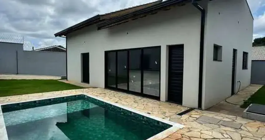Casa com piscina à venda estância brasil em atibaia - condomínio luz da manhã
