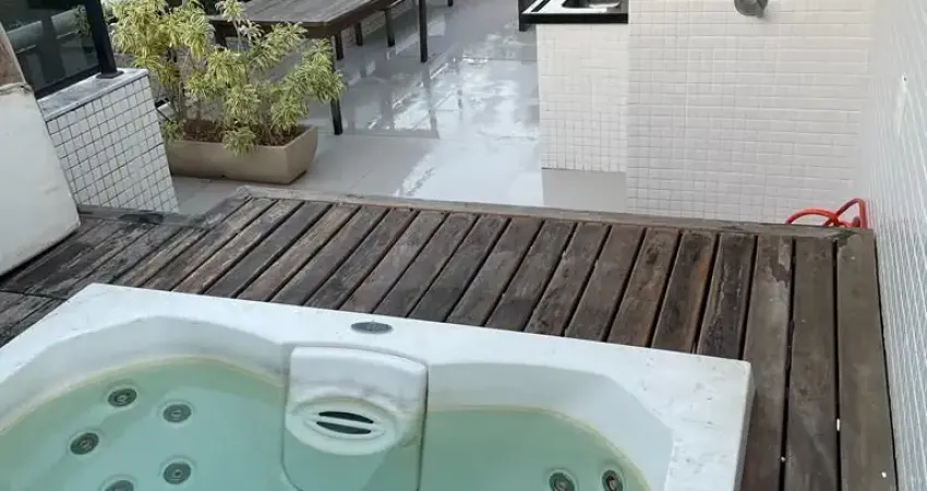 Cobertura no condomonio saint tropez  na avenida lucio costa