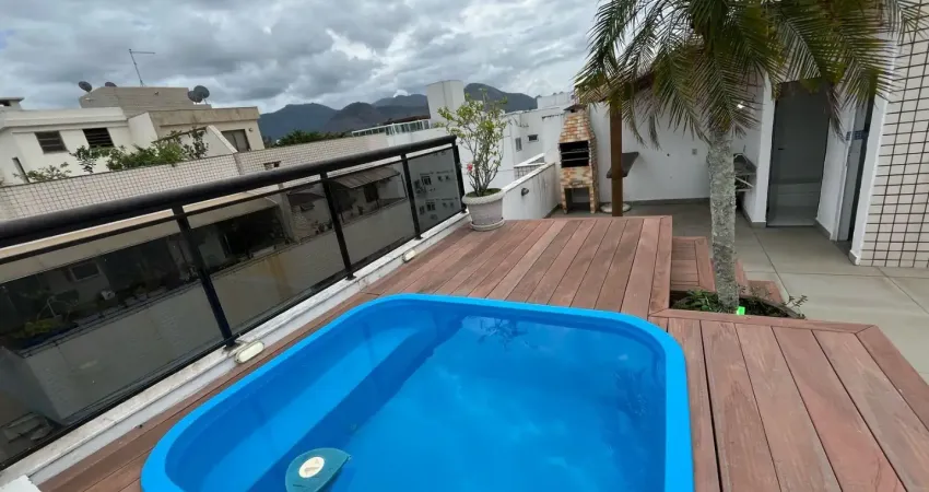 Cobertura com piscina e sauna na gleba a no recreio dos bandeirantes