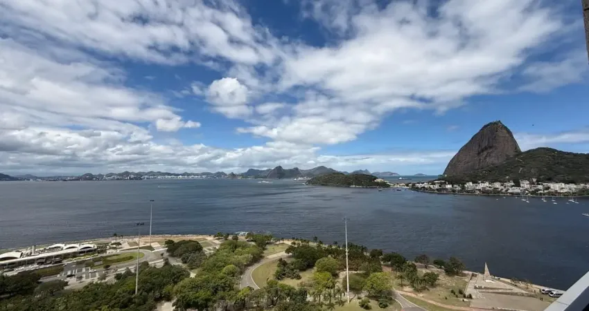 Maravilhoso apartamento com vista para o para o pão de açucar no flamengo